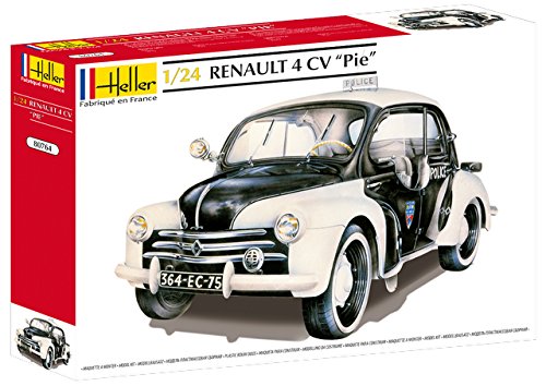 Heller - 80764 - Maqueta para Construir - Renault 4 CV Pie - 1/24