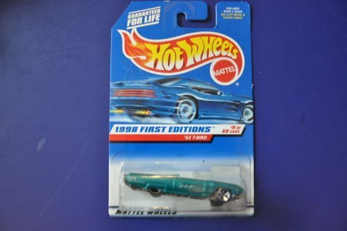Hot Wheels 1998 First Editions `63 T-Bird #9/40 Col#644 by Hot Wheels