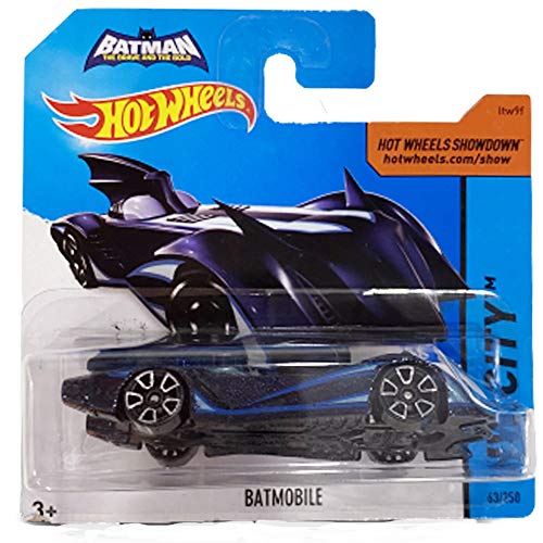 Hot Wheels Batmobile HW City 2015 (63/250) Short Card