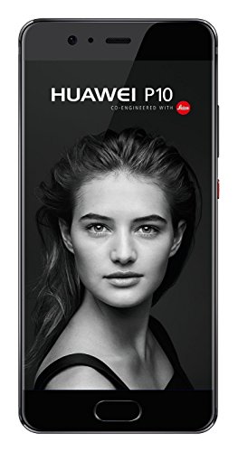 Huawei P10 Smartphone (12,95 cm (Pantalla táctil DE 5,1 Pulgadas), 32 GB de Memoria Interna, Android 7.0, emui 5.1) Graphite Black