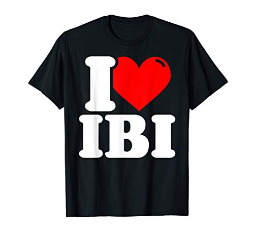 I love Ibi Camiseta
