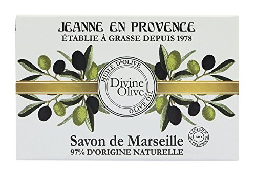 Jeanne en Provence Divine Olive Jabón sólido de aceite de oliva, 200 g