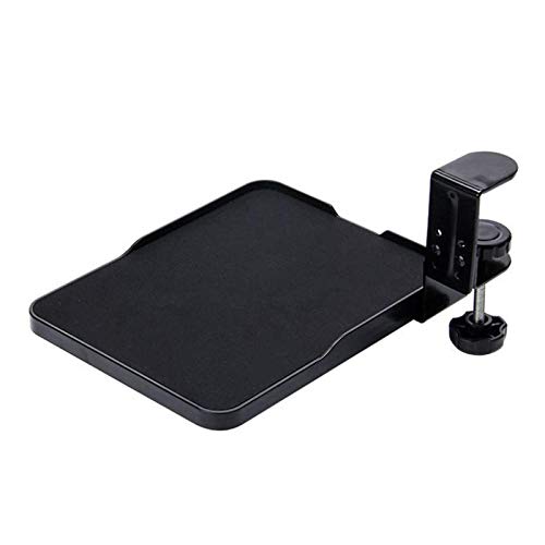 Keyboard Mouse Tray, Rotating Tray and Mouse Pad Can be Used in Storage Box and Hidden Under The Desktop