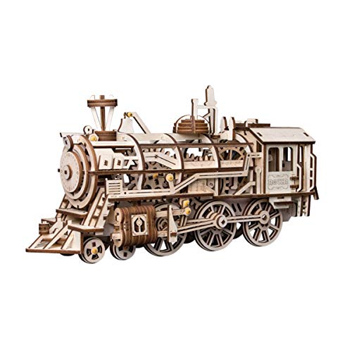 La Vida en Led Maqueta Tren de Cuerda Locomotora Puzzle 3D DIY