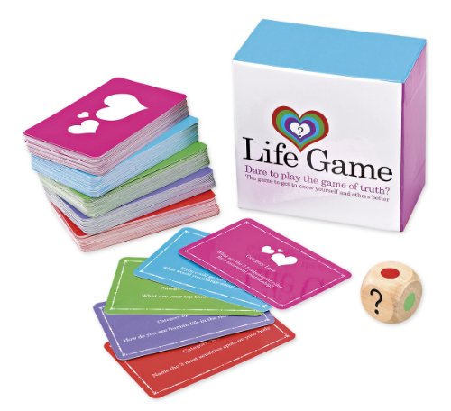 Life game: truth or dare voor gevoelsmensen. Gezelschapsspel om uzelf en elkaar beter te leren kennen
