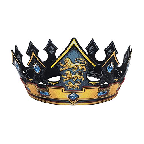 Liontouch 29102LT Corona de Juguete de Espuma del Rey de los Tres Leones para niños | Forma Parte de la línea de Disfraces para niños