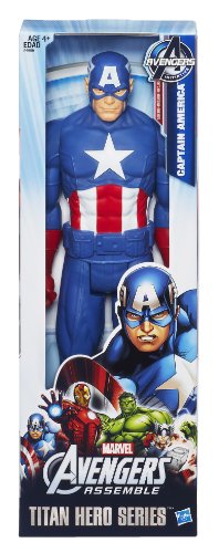 Marvel Avengers - Figura del Capitán América de titán (Hasbro A4809E27)