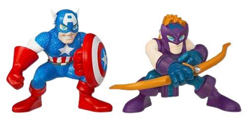 Marvel Super Hero Squad: Hawkeye y Capitán América
