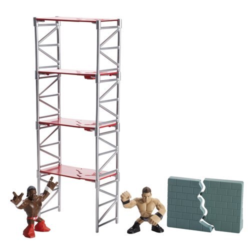 Mattel WWE Rumblers Rampage Playset-Scaffold Smash [Juguete]