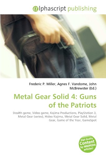 Metal Gear Solid 4: Guns of the Patriots: Stealth game, Video game, Kojima Productions, PlayStation 3, Metal Gear (series), Hideo Kojima, Metal Gear Solid, Metal Gear, Game of the Year, GameSpot