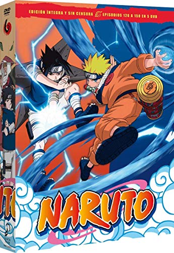 Naruto Box 6 Episodios  126 A 150 [DVD]