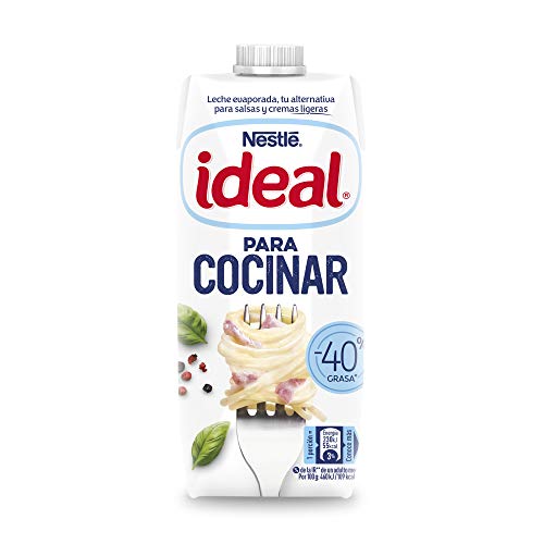 Nestlé Ideal - Leche Evaporada - 4 Paquetes de 500 ml