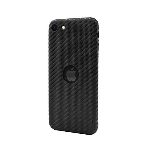 Nevox Carcasa CarbonSeries para iPhone SE 2020 - Sección para el Logotipo - [Fibras de Alta tecnología] Carbono, aramida y Vectran - Fabricado EN Alemania -