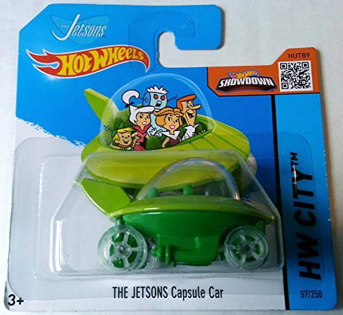 NEW Hot Wheels 2015 HW City THE JETSONS CAPSULE CAR 57/250 by Mattel