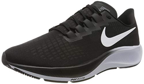 Nike Air Zoom Pegasus 37, Zapatillas de Running Hombre, Negro Blanco, 40.5 EU