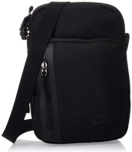 Nike Core Items 3.0 Bolsa de Hombro, Negro (Black/Black/Black), Talla única