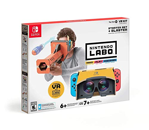 Nintendo Labo Toy-Con 04: VR Kit - Starter Set + Blaster for NintendoSwitch [USA]