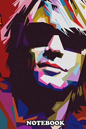 Notebook: Bon Jovi In Wpap Pop Art Modern Fullcolor , Journal for Writing, College Ruled Size 6" x 9", 110 Pages