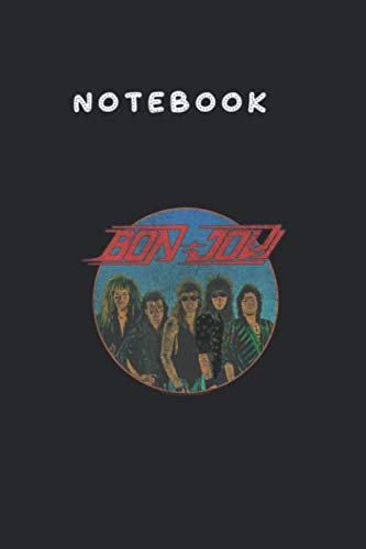 Notebook: Bon Jovi Sphere Cool Cover Design Notebook and Journal Size 6inch x 9inch