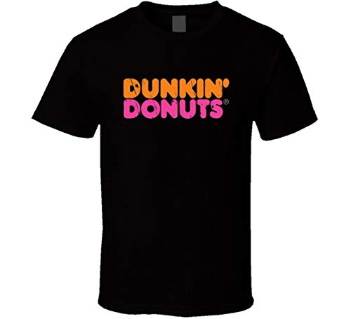 N/Y Dunkin Donut Throwback - Camiseta de manga corta, color negro Negro Negro ( XXL