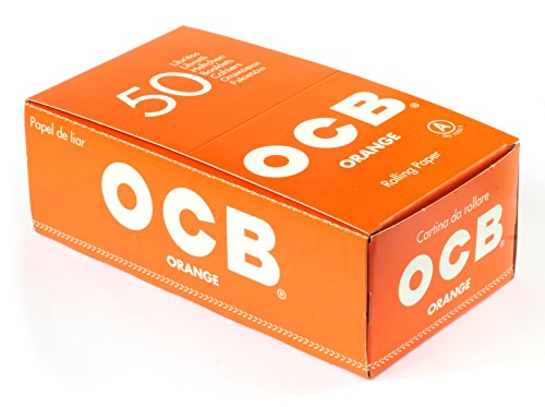 OCB - Papel de liar OCB Orange - Papeles cortos - 50 librillos