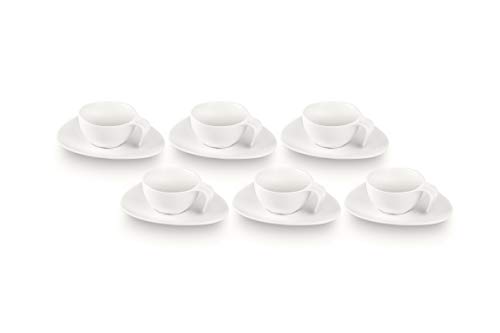 OVUM - Juego 6 tazas de café expresso de porcelana