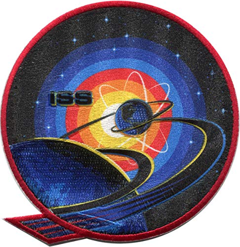 Parche bordado Klicnow International Space Station Expedition 63 (original)