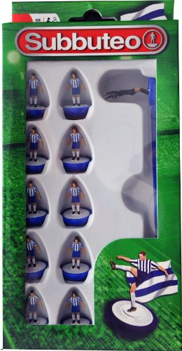 Paul Lamond Subbuteo - Figuras de Jugadores de fútbol, Color Blanco y Azul