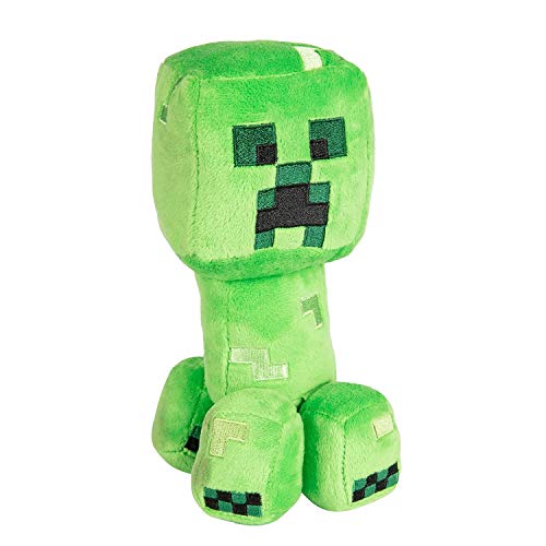 Peluche Explorer Crepper, Minecraft (Verde)