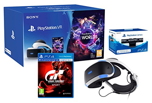 Playstation VR2 (CUH-ZVR2) GT Sport Pack Gran Turismo Sport + VR Worlds + Camara