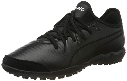PUMA King Pro TT, Zapatillas de fútbol Unisex Adulto, Negro Black White, 38 EU