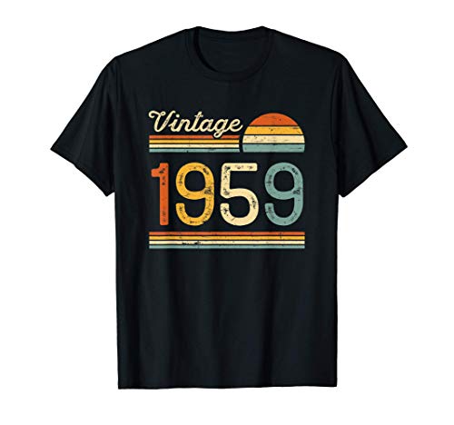 Regalo 62 Cumpleaños Hombre Mujer 62 Años - Vintage 1959 Camiseta
