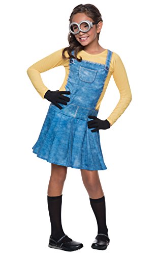 Rubies - Disfraz infantil oficial de Chica Minion de Gru, mi villano favorito, talla S