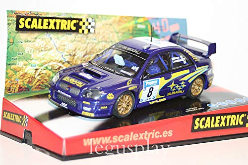 SCX Slot Scalextric 6123 Compatible Subaru Impreza WRC Swrt Nº8