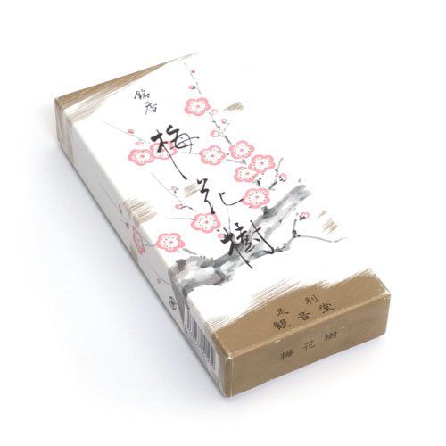 Shoyeido Baika-ju Flor del Ciruelo Premium De Incienso Japonés Palos 150 Palos, 30 Mins por Barra