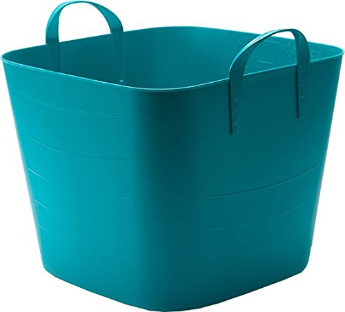 SP Berner Life Story-Barreño Grande | Cubo de Plastico con Asas-40 litros-Azul, 40 L