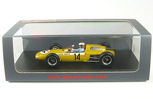 Spark Modelo S2140 Lotus 24 R.Penske 1962 Nº 14 en la novena Estadounidense GP de Fórmula 1 01:43