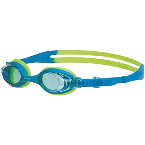 Speedo Sea Squad Skoogle Jr - Gafas de natación para niños 2-6 años, color azul / verde