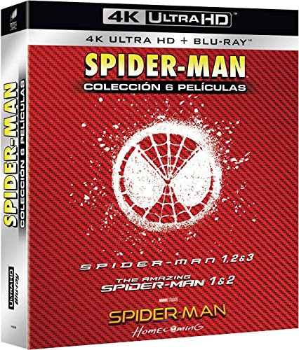 Spider Man 1-6 (4K UHD + BD) [Blu-ray]