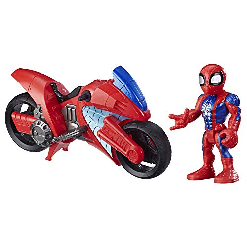 Super Hero Adventures Mega Mini Motorcycle Spiderman (Hasbro E7929ES0)