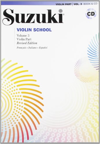 SUZUKI VIOLIN SCHOOL 3 + CD: Vol. 3
