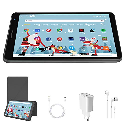 Tablet Android 10.0 3GB de RAM 32GB/128GB de ROM Quad Core Tablet PC Baratas y Buenas Batería 5000mAh Tableta Netflix WiFi Bluetooth