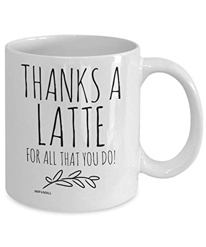 Taza de café con texto "Thank You Gifts" MG0041