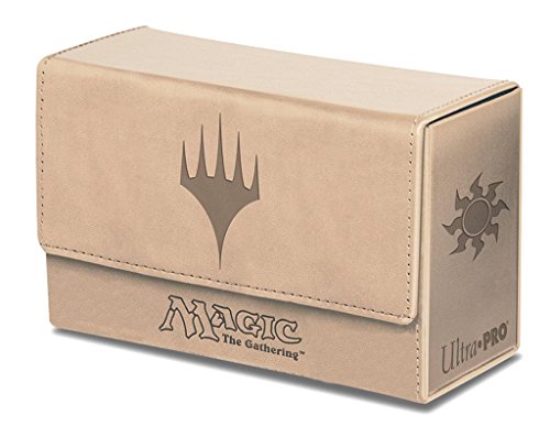 Ultra Pro Dual Flip Box White Mana for Magic (Matte Finish)