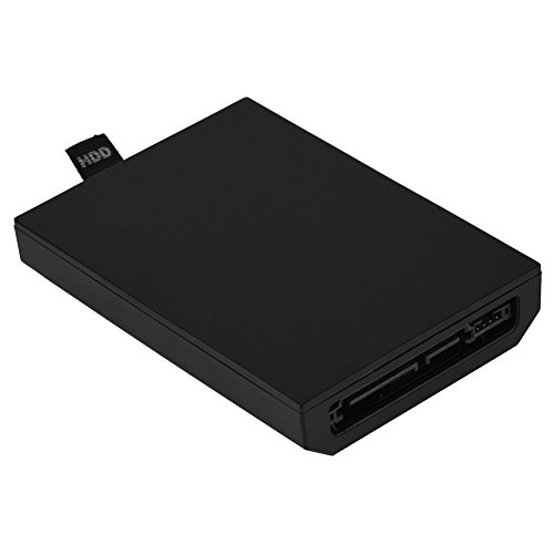 Unidad de Disco Duro Interna Delgada de 120GB/250GB HDD para Xbox 360 Internal Slim Black(120G)