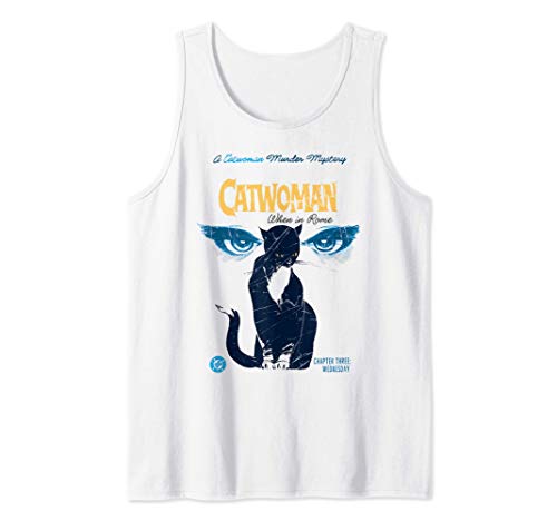 US DC Catwoman Cover Rome 01 Colour Camiseta sin Mangas