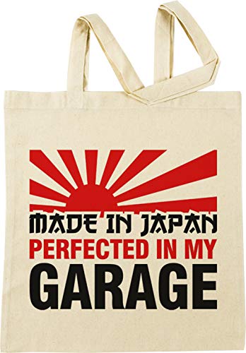 Vendax Made In Japan Perfected In My Garage Beige Bolsa De Compras