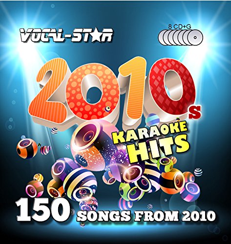 Vocal-Star 2010's 10s Karaoke CD CDG Disc Pack 8 Discs CDs 150 Songs