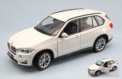 Welly WE0397 BMW X5 (F15) 3rd Generation 2013 White 1:24 MODELLINO Die Cast Compatible con