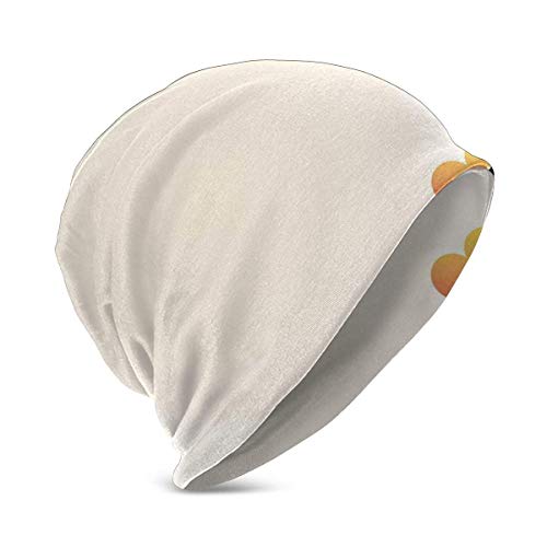 xinfub Soft Warm Unisex Beanie Cap,Golf Swing Shown in Fourteen Stages Sports Hobby Themed Sketch Art Storyboard Print,Chemo Beanies Slouchy Cancer Sleep Caps Skull Cap